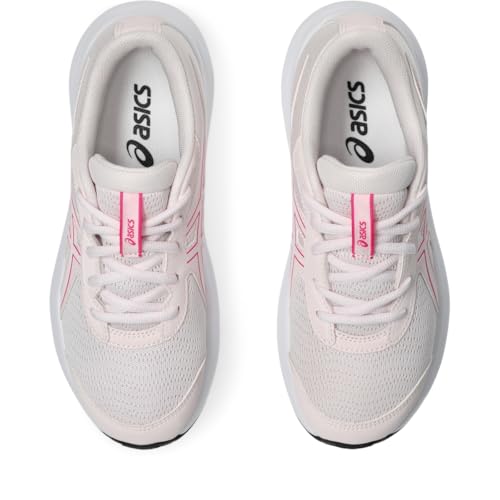 ASICS Kid's Contend 9 Grade School Running Shoes, 4.5, Pale Pink/White