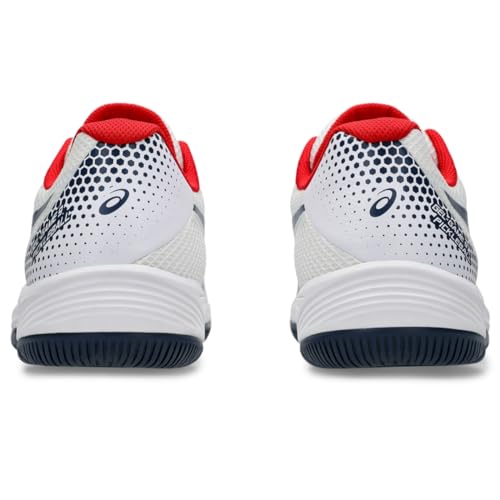 ASICS Men's Gel-Game 9 Pickleball Shoes, 11, White/Night Sky