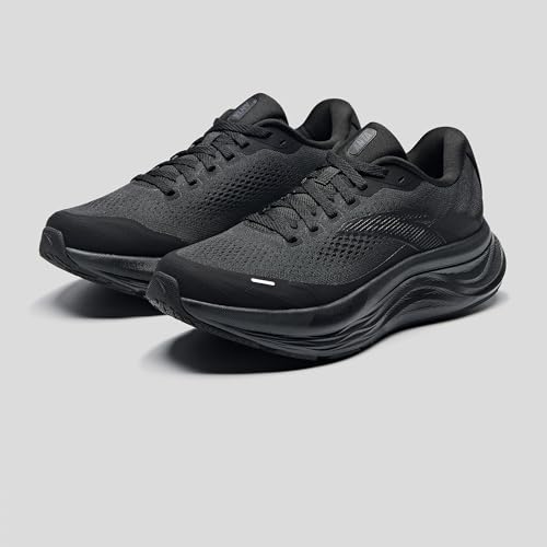 ANTA Women’s PG7 Running Shoes Cushioning Comfortable Breathable Athletic Workout Gym Cross Trainer Sports Sneakers, Black, 8.5