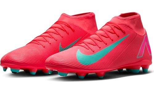Nike Superfly 10 Club Fg/MG Men's Trainers, Ember Glow Aurora Green, 44.5 EU