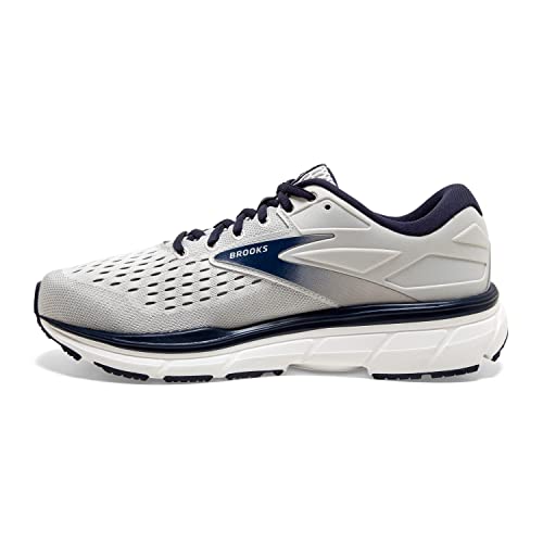 Brooks Men's Dyad 11 Running Shoe - Antarctica/Grey/Peacoat - 8.5 Wide