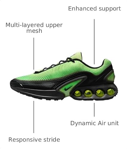 NIKE AIR MAX DN "LT LEMON TWIST/BLACK-GREEN STRIKE-BLACK"