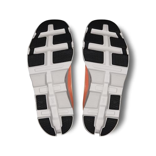 On Mens Cloudmonster 2 White/Flame 10.5 M