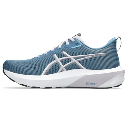 ASICS Women's GT-1000 14 Running Shoes, 8.5, Winter SEA/White