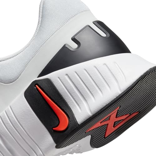 NIKE Women's Women's Free Metcon 5Training Shoe, Photon Dust Photon Dust Spicy Red, 8 US