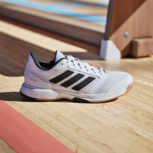 Adidas Mens Ligra 8 Indoor Volleyball, White/Black/White, 10