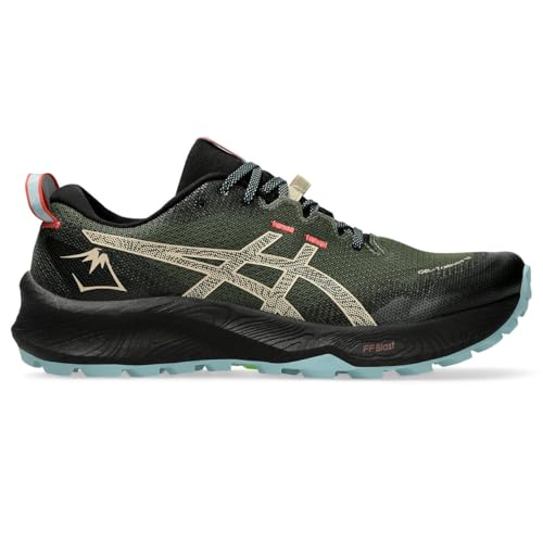 ASICS Men's Gel-Trabuco 12 Sneaker, Smog Green Feather Grey, 6 US