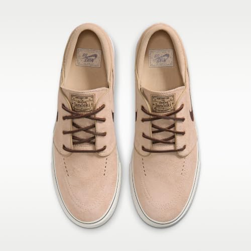 Nike SB Zoom Janoski OG+ Skate Shoes (Linen/Sail/Light Chocolate) Size 12