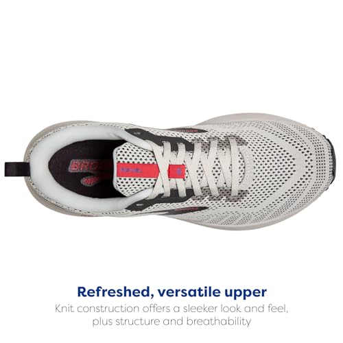 Brooks Men’s Revel 6 Neutral Running Shoe - Dawn Blue/Cayenne/Nine Iron - 10 Medium