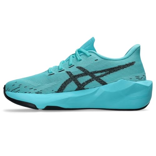 ASICS Kid's NOVABLAST 6 GS Running Shoes, 3.5, ICE Mint/Black