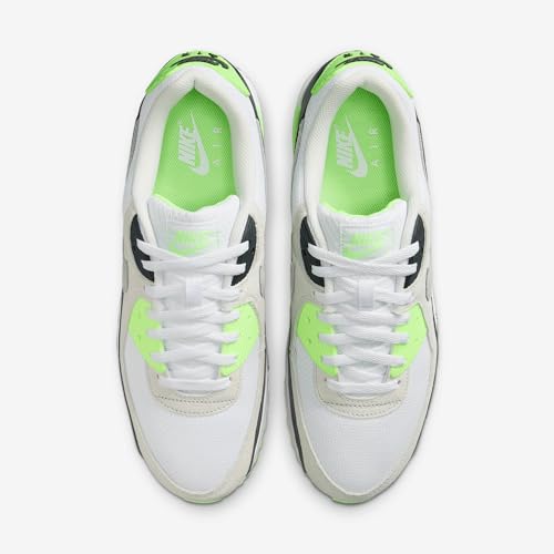 Nike Air Max 90 Men's Shoes (White/Light Bone/Neutral Olive/Cave Stone) Size 10