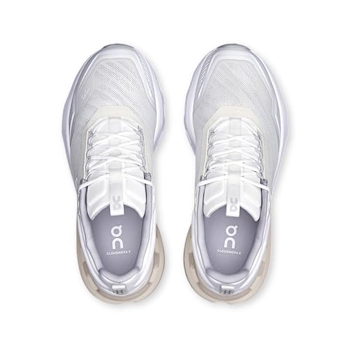On Womens, Cloudnova X White/Glacier 7 Medium