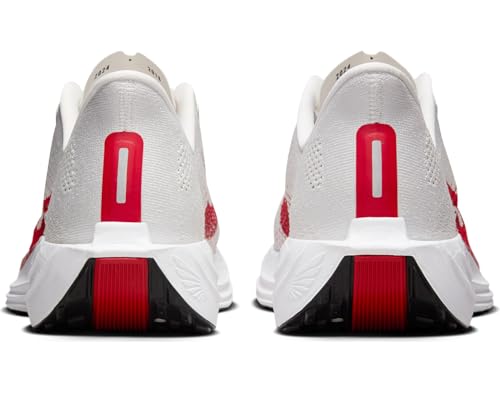 Nike Pegasus Plus Men's Road Running Shoes (FQ7262-003, Platinum Tint/Phantom/Black/University Red) Size 12