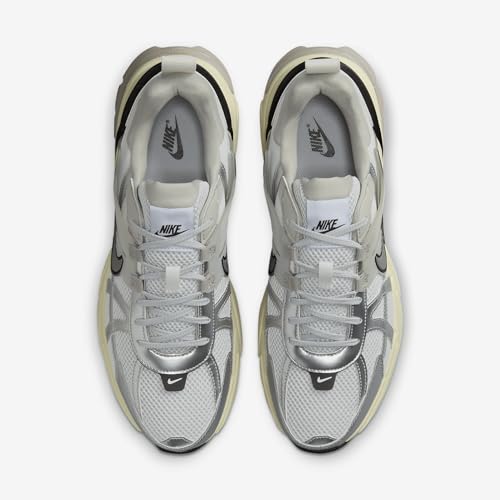Nike V2K Run Shoes (HJ4497-100, Summit White/Pure Platinum/Light Iron Ore) Size 9