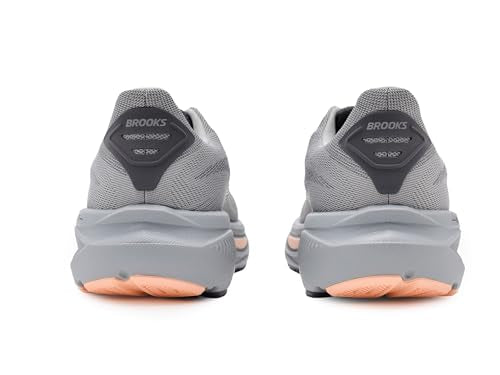 Brooks Women's Ghost 17 Alloy/Blackened Pearl/Peach 8 Medium