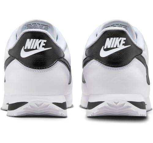 Nike Men's Cortez Sneakers, White/Black, 10 Medium US