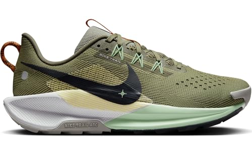 Nike Pegasus Trail 5 Men's Trail Running Shoes (DV3864-200, Medium Olive/Neutral Olive/Vapor Green/) Size 10
