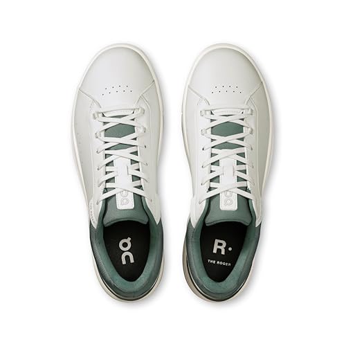 On Men's The Roger Advantage, White/Olive 10.5 M
