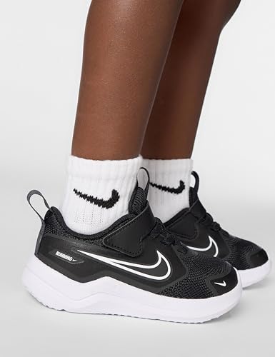 Nike Baby/Toddler Cosmic Runner Shoes, Black/White-Anthracite, 10C