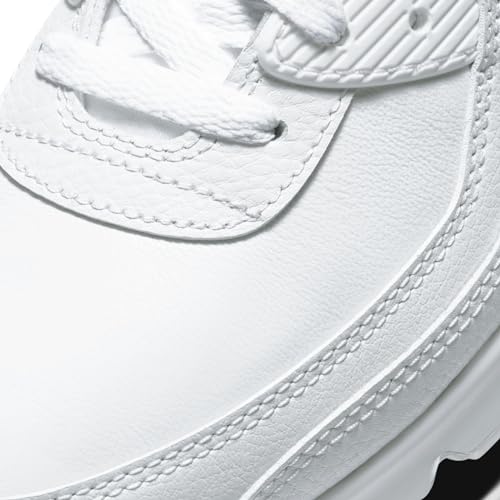 Nike Air Max 90, Men's Running Shoes, White, 8.5 US