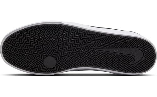 Nike SB Charge Suede Shoe (Men), IB2750, Black/White, 10 US