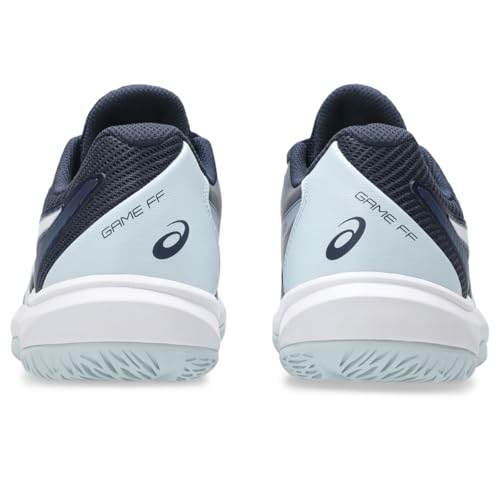 ASICS Women's Game FlyteFoam Tennis Shoes, 9, Midnight/White