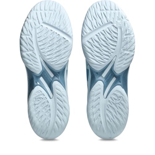 ASICS Men's Beyond FlyteFoam Volleyball Shoes, 10.5, SABA Blue/Cool Grey