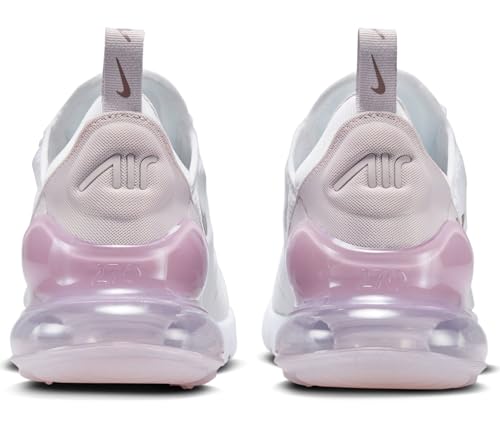 Nike Air Max 270 Women's Shoes (AH6789-120, White/Smokey Mauve/Black) Size 11.5