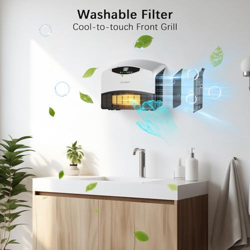 GiveBest 1500W Electric Wall Heater with WiFi & Remote Control
