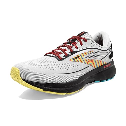 Brooks Women’s Trace 2 Neutral Running Shoe - Grey/Black/Limelight - 11.5 Medium