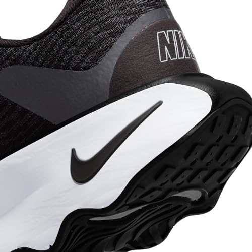 NIKE Motiva Mens DV1237-001 (Black/Black-Anthracite-White), Size 10