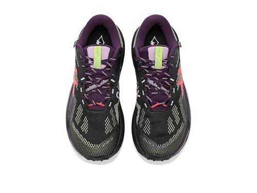 ASICS, Women's, Trabuco 14 GTX, Black/Dark Aubergine, 8, Medium