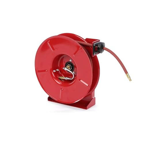 Reelcraft 5650-OLP-SE - 3/8" x 50 ft. 300 psi, Air/Water Reel with Hose 1/4" MNPT