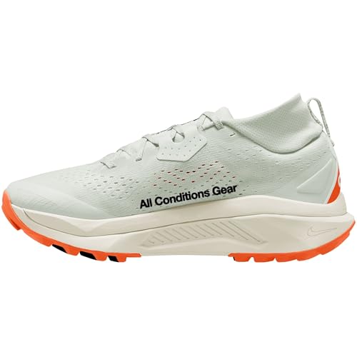 Nike Men's ACG Zegama, White/Black/Phantom/Orange, 8 Medium US