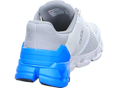 ON Men's Cloudflyer 2021 Running Shoes (White/Blue, 13)