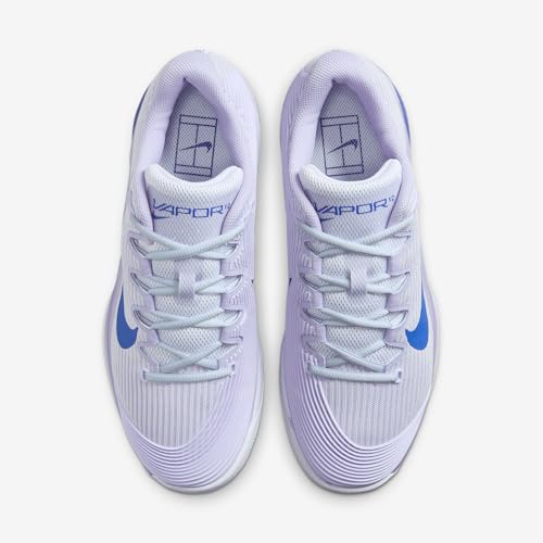 Nike Vapor 12 Women's Hard Court Tennis Shoes (FV5554-500, Amethyst Tint/Hydrangeas/Deep Night) Size 10.5