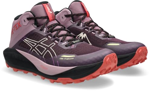 ASICS Women's Gel-Trabuco Mt GTX Trail Running Shoes, Dark Aubergine Taro Purple, 9 US