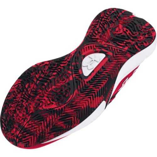 Under Armour Unisex Grade School Lockdown 7, (600) Red/Black/White, 5, US