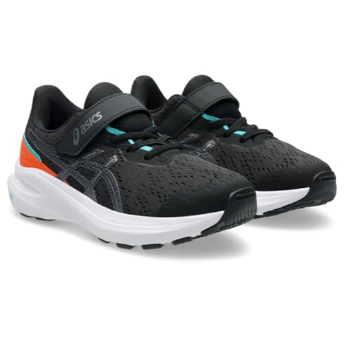 ASICS Kid's GT-1000 13 Pre School Running Shoes, 3, Black/Carbon