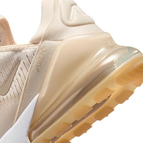 Nike Air Max 270 Women's Shoes (Chalk/Linen/White/Sanddrift) Size 9