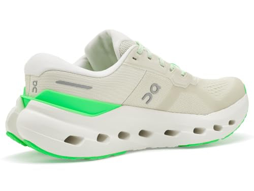 On Women's Cloudrunner 3 Ghost/Verdite 8 Wide