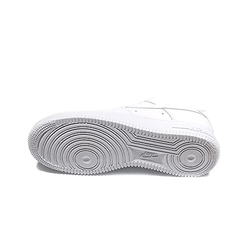 Nike Men's Air Force 1 '07 Basketball Shoe, White/White, 10 US