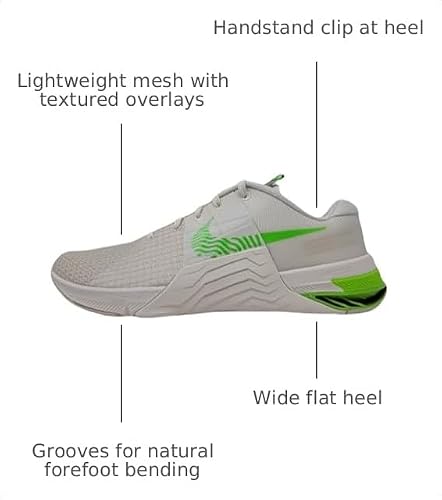 Nike Men's Metcon 8 Training Shoes, Phantom/Green Strike, 10 M US