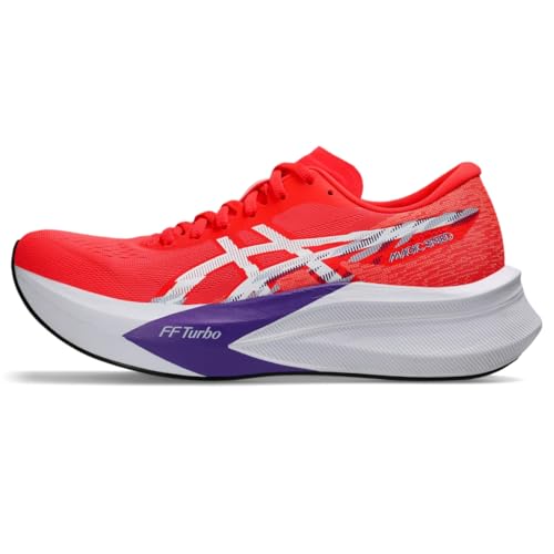 ASICS Women Magic Speed 4 Flash Red/White 5 Medium
