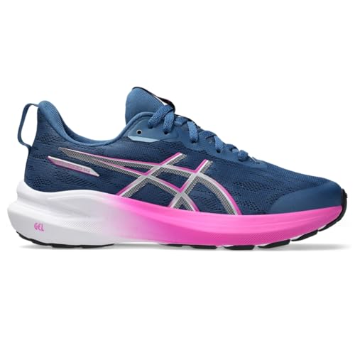 ASICS Kid's GT-1000 14 GS Running Shoes, 6.5, Twilight Blue/Digital Sakura