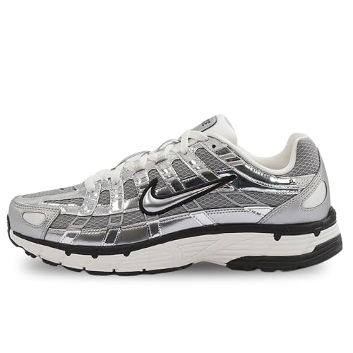 Nike CN0149-001 P-6000 Men, Metallic Silver/Metallic Silver-Sail EU 44