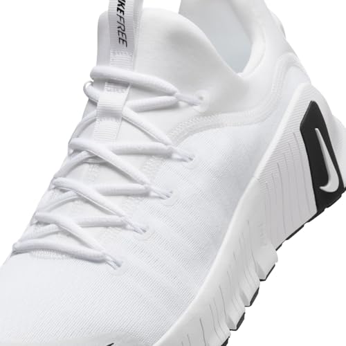 Nike Mens Free Metcon 6, White/Black/White 13 Medium