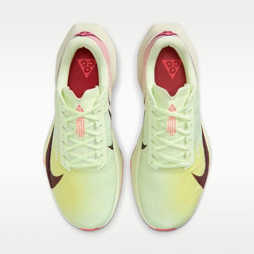 Nike ACG Ultrafly Trail Racing Shoes (Volt Tint/Steam/Sea Glass/Burgundy Ash) Size 7.5