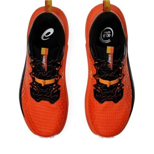 ASICS Men's Gel-Trabuco 13 Running Shoes, 10, NOVA Orange/Pure Aqua