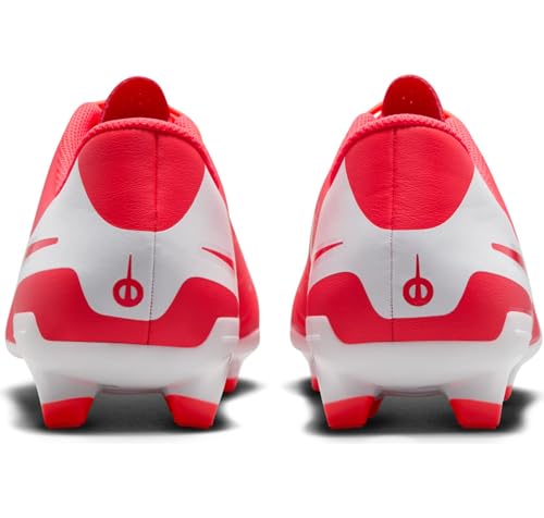 NIKE Tiempo Legend 10 Club MG SneakerUnisex – Adult, Hot Lava White, 11.5 US